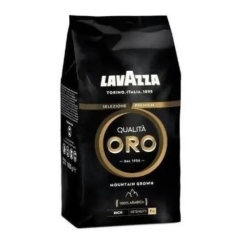 Lavazza Qualita Oro Czarna Mountain Grown 100% Arabica - kawa ziarnista 1kg, 881