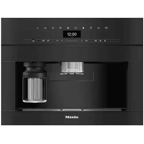 Ekspres do kawy zabudowy MIELE CVA 7440 ObsidianBlack