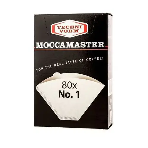 Moccamaster Filtry papierowe Nr 1 80 sztuk, 981