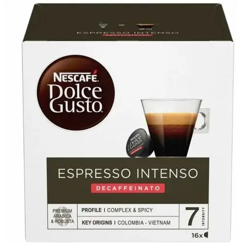 Nescafé Dolce Gusto Espresso Intenso Decaffeinated kapsle 16 ks