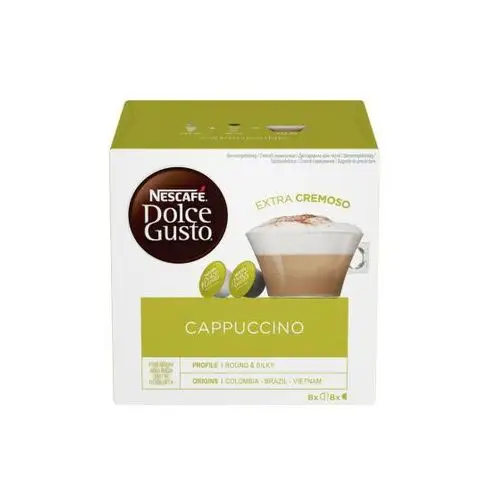 Kawa w kapsułkach NESCAFÉ® Dolce Gusto® Cappuccino, 8+8 szt