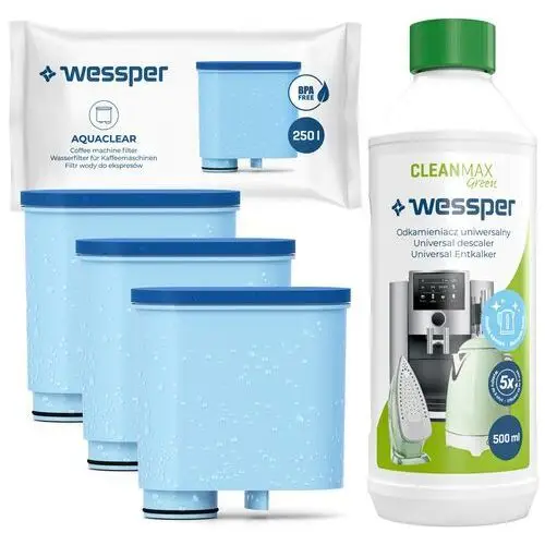 Odkamieniacz do ekspresu 3x filtr do Philips Latte Go z system AquaClean