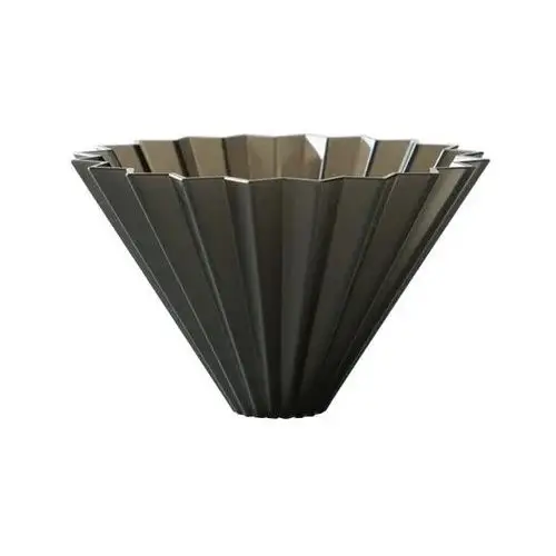 Origami Air Dripper Do Zaparzania Kawy Z Żywicy Matowy Czarny M