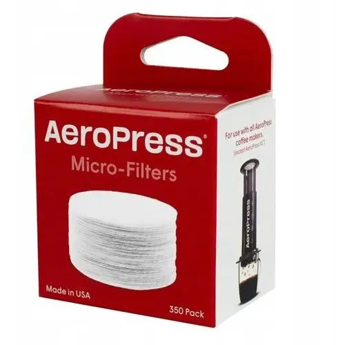 Oryginalne filtry papierowe 350szt do AeroPress