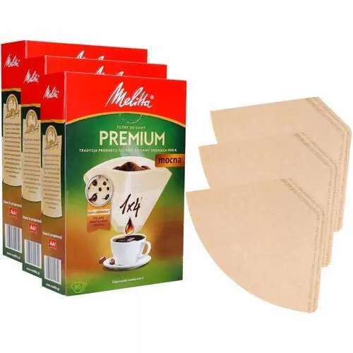 Papierowe filtry do kawy Melitta Premium 1x4 240x