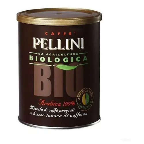 Pellini bio biologica - kawa mielona 250g puszka nowość Pellini caffè s.p.a 3