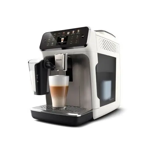 Philips EP4443/70 Fully Automatic Espresso Machine, 12 bar, 1500 W, White/Black