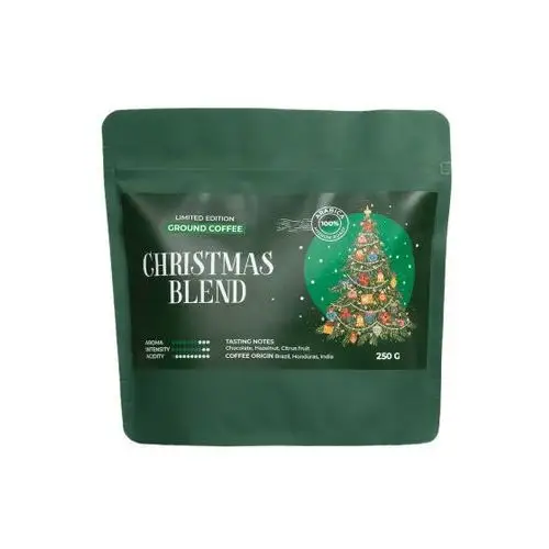 Przyjaciele kawy Limitowana edycja świątecznej kawy mielonej christmas blend, 250 g