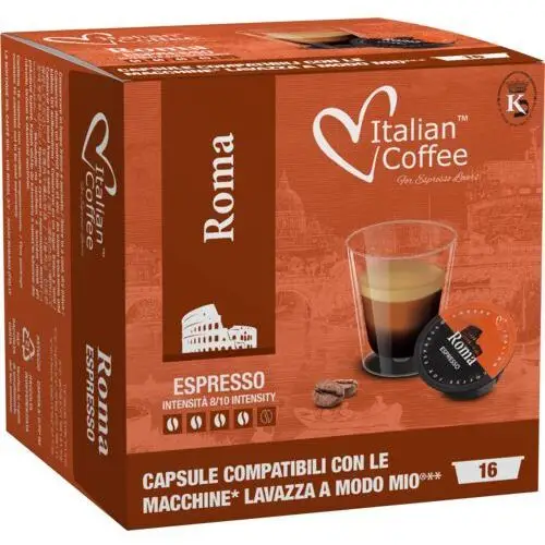 Roma Espresso kapsułki do Lavazza a Modo Mio - 16 kapsułek