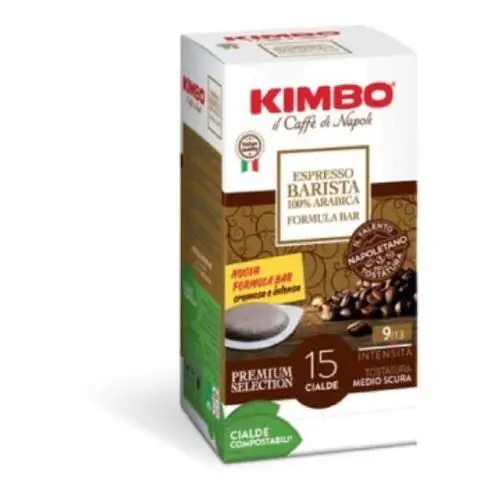 Saszetki ese Kimbo espresso barista 100% arabica ese pads - 15 saszetek typu ese 44mm