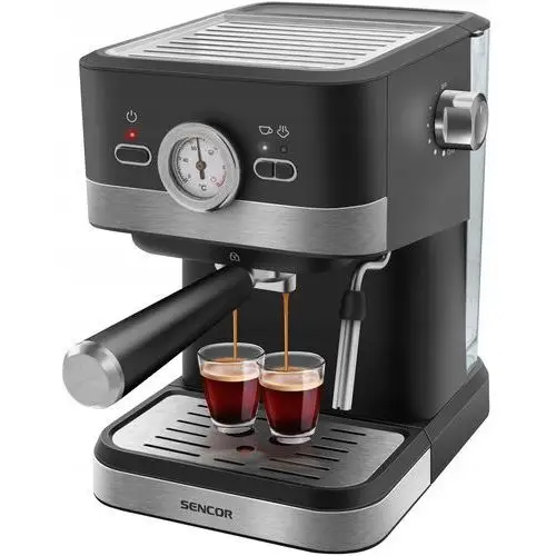 Ekspres Ciśnieniowy kolbowy 20bar Sencor 1050W Espresso/Cappuccino