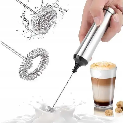 Spieniacz Do Mleka Latte Cappuccino Trzepaczka Do Jajek Mikser Elektryczny