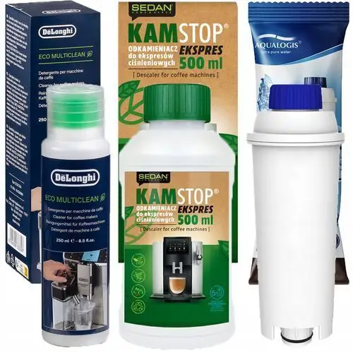 Środek czyszczący Delonghi Eco MultiClean Odkamieniacz 500ml Filtr wody