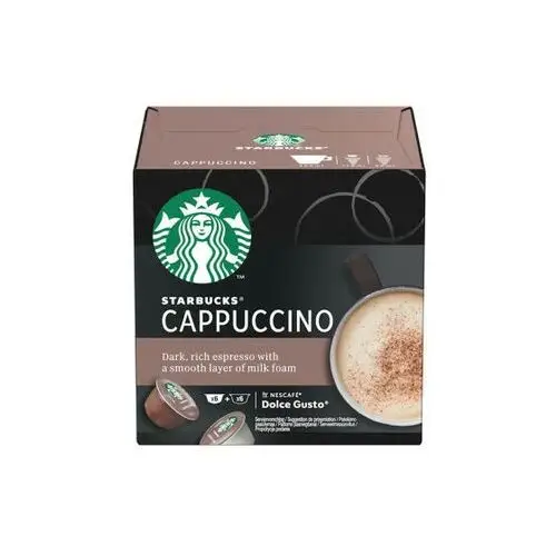 Kawa w kapsułkach do nescafÉ® dolce gusto® cappuccino, 6 + 6 szt. Starbucks