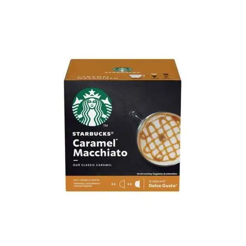 Kawa w kapsułkach do nescafÉ® dolce gusto® caramel macchiato, 6 + 6 szt. Starbucks
