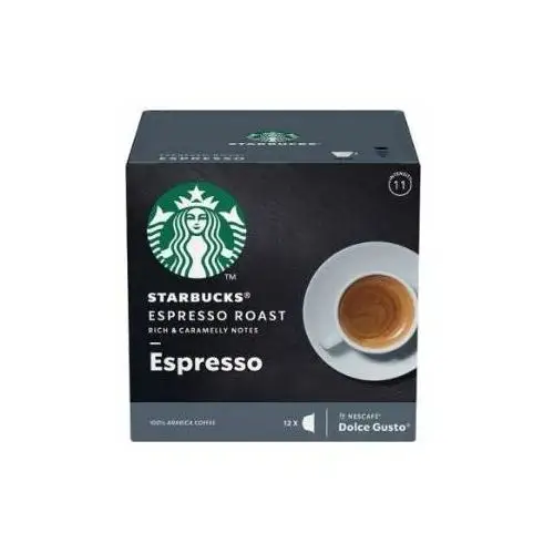 Starbucks Nescafé Dolce Gusto Espresso Roast kapsułki z kawą 12 szt