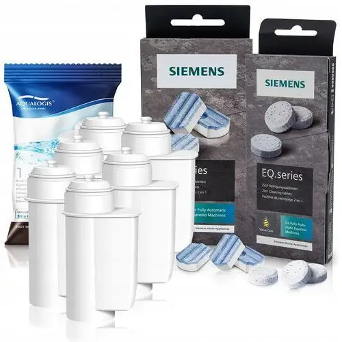 Tabletki i Odkamieniacz Siemens 6x Filtr Do Ekspresu AL-Inte