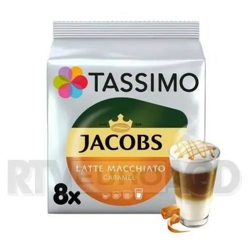 Tassimo jacobs latte macchiato caramel 268g