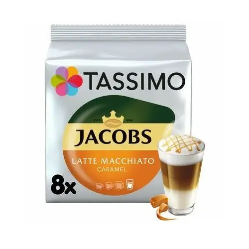 Tassimo Kapsułki jacobs latte macchiato caramel