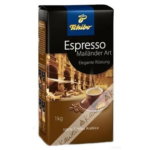Tchibo espresso mailander art kawa ziarnista 1kg nowe opakowanie 3