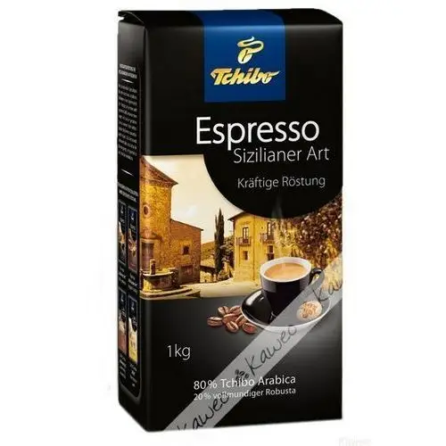 Tchibo Espresso Sizilianer Art kawa ziarnista 1kg Nowe Opakowanie, 461 2