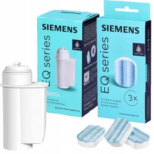 Zestaw Siemens Filtr Brita Intenza TZ70003 +Tabletki Odkamieniające TZ80002