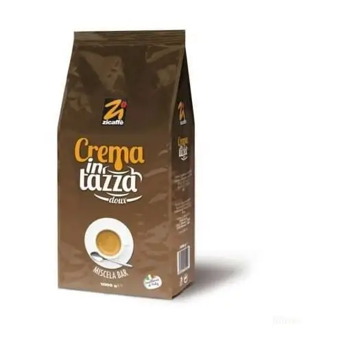 Zicaffe s.p.a. Zicaffe crema in tazza doux - kawa ziarnista 1kg